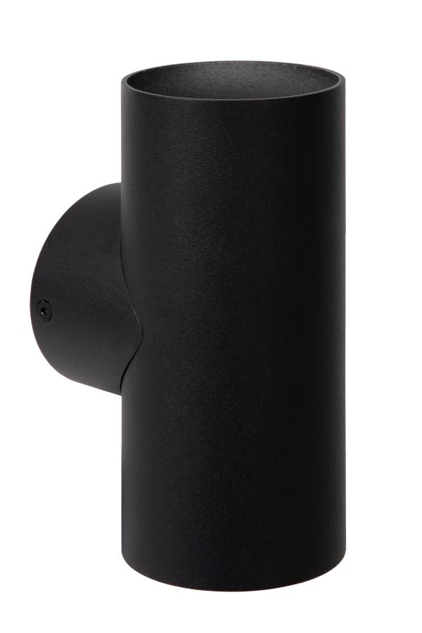 Lucide BONDI - Foco de pared / Lámpara de pared - 2xGU10 - Negro - apagado